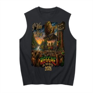 JahDean Apparel Men's Sleeveless Reggae on tha River 2026 Cotton Tank Top