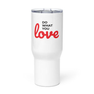 JahDean Travel mug with a handle