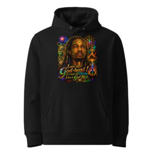 JahDean Apperal essential organic hoodie "God-head "