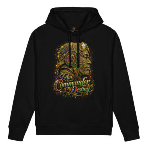 JahDean Apperal unisex organic side pocket hoodie "Commander"