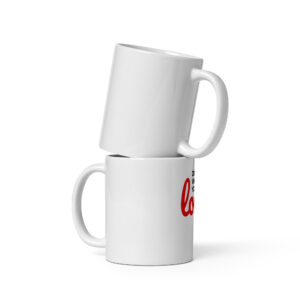 JahDean White glossy mug