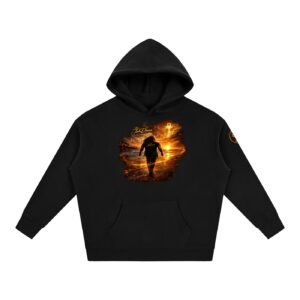 JahDean Apparel Oversize Fleeced Hoodie energy in motion